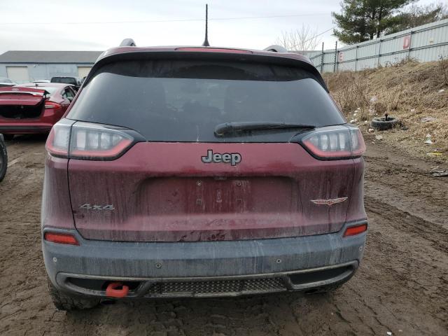 1C4PJMBX6KD254238 - 2019 JEEP CHEROKEE TRAILHAWK BURGUNDY photo 6