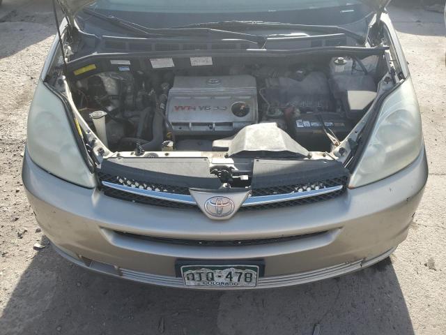 5TDBA22C64S001049 - 2004 TOYOTA SIENNA XLE GOLD photo 12