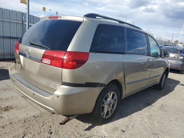 5TDBA22C64S001049 - 2004 TOYOTA SIENNA XLE GOLD photo 3