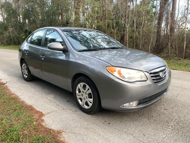 KMHDU4AD1AU063242 - 2010 HYUNDAI ELANTRA BLUE GRAY photo 1