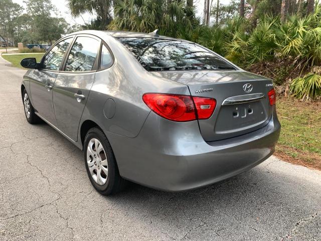 KMHDU4AD1AU063242 - 2010 HYUNDAI ELANTRA BLUE GRAY photo 3