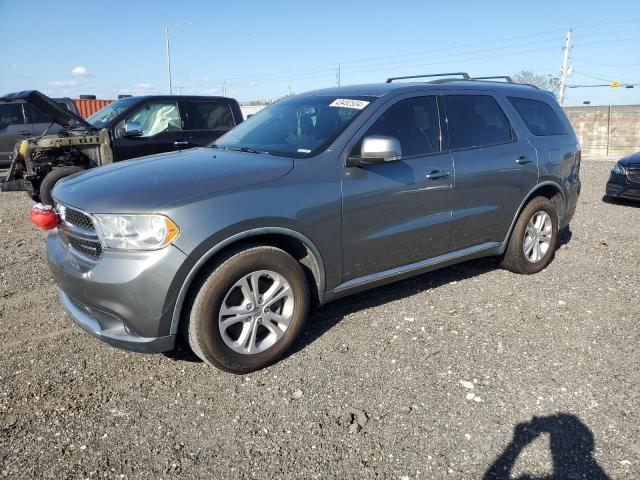 1D4SD4GT4BC630208 - 2011 DODGE DURANGO CREW SILVER photo 1