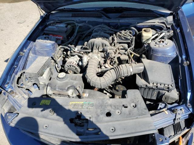 1ZVFT80N775321264 - 2007 FORD MUSTANG BLUE photo 11