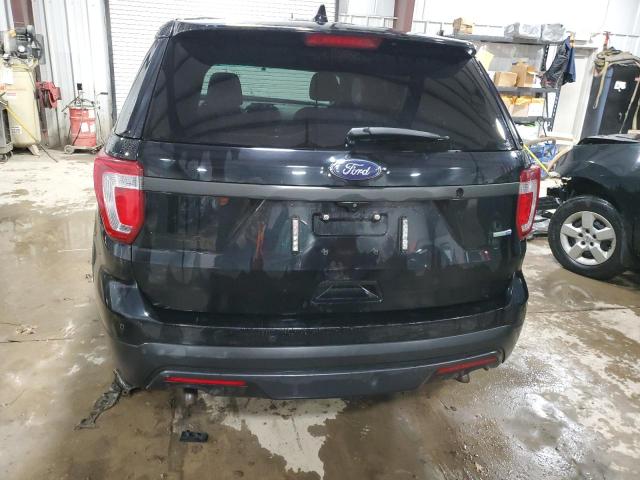 1FM5K8AR0HGA79342 - 2017 FORD EXPLORER POLICE INTERCEPTOR BLACK photo 6