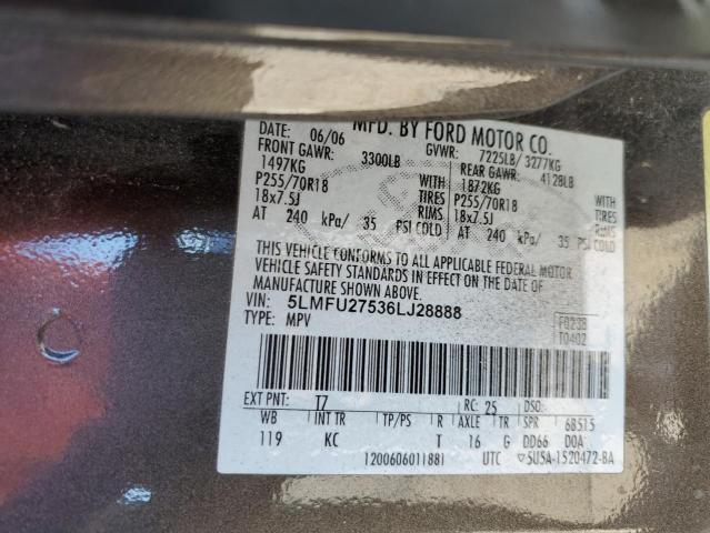 5LMFU27536LJ28888 - 2006 LINCOLN NAVIGATOR ნაცრისფერი ფოტო 13