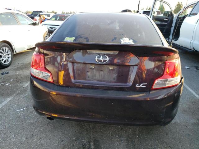 JTKJF5C76B3001091 - 2011 TOYOTA SCION TC 勃艮第红 照片 6