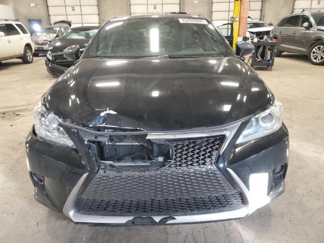 JTHKD5BH5F2212305 - 2015 LEXUS CT 200 BLACK photo 5