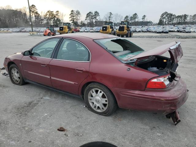 1MEFM55S14G602925 - 2004 MERCURY SABLE LS PREMIUM BURGUNDY photo 2