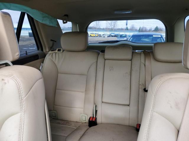 4JGBB8GB7AA587961 - 2010 MERCEDES-BENZ ML 350 4MATIC WHITE photo 10