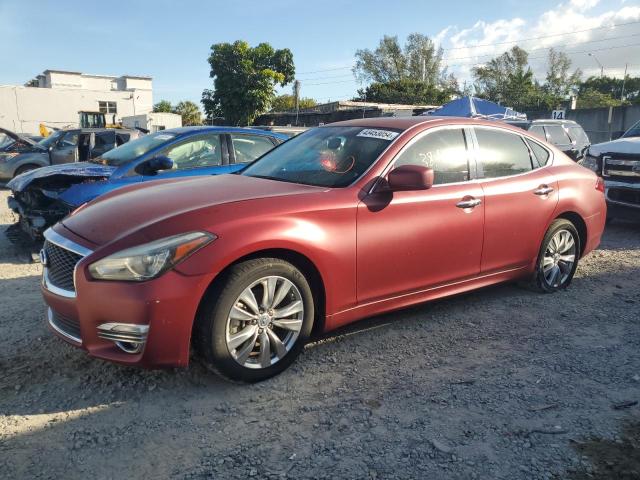 JN1BY1AP0EM260193 - 2014 INFINITI Q70 3.7 BURGUNDY photo 1