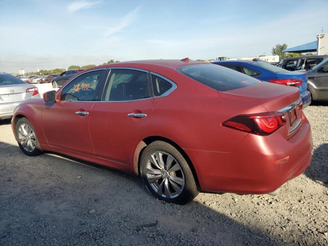 JN1BY1AP0EM260193 - 2014 INFINITI Q70 3.7 BURGUNDY photo 2