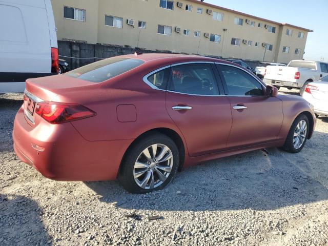 JN1BY1AP0EM260193 - 2014 INFINITI Q70 3.7 BURGUNDY photo 3