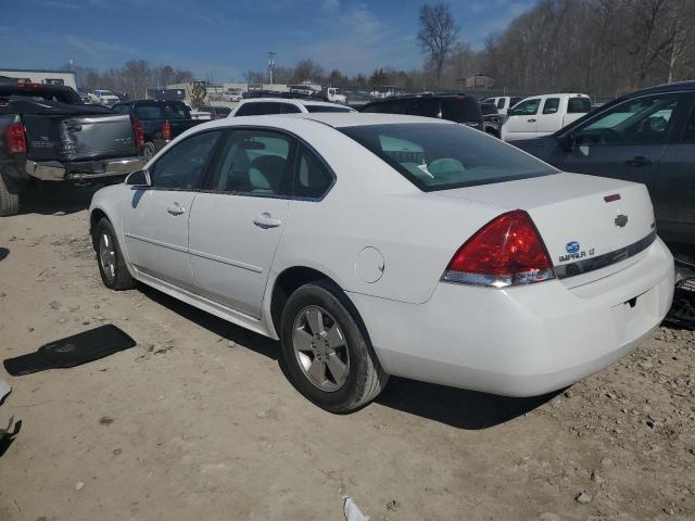 2G1WB5EK8A1189863 - 2010 CHEVROLET IMPALA LT WHITE photo 2