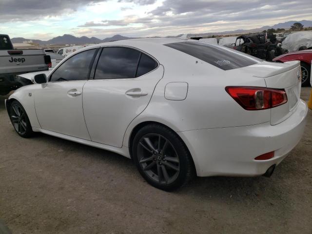 JTHBE5C22C5030241 - 2012 LEXUS IS 350 WHITE photo 2