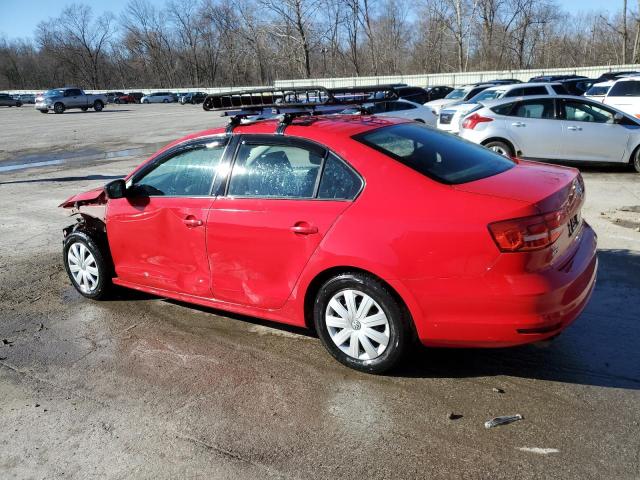 3VW2K7AJ7FM342244 - 2015 VOLKSWAGEN JETTA BASE Qırmızı foto 2