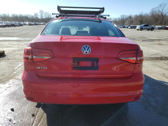 3VW2K7AJ7FM342244 - 2015 VOLKSWAGEN JETTA BASE Qırmızı foto 6