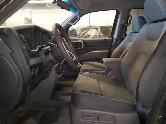 5FPYK1F43AB004275 - 2010 HONDA RIDGELINE RTS GRAY photo 7