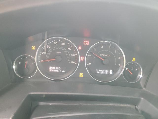 1J8HG48K38C150053 - 2008 JEEP COMMANDER SPORT Սև լուսանկար 9