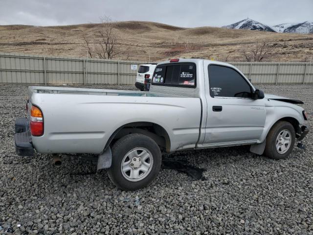 5TENL42NX2Z042871 - 2002 TOYOTA TACOMA SILVER photo 3