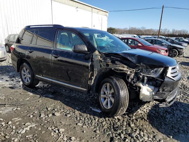 5TDBK3EH5BS067048 - 2011 TOYOTA HIGHLANDER BASE BLACK photo 4