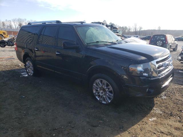 1FMJK1K59CEF46411 - 2012 FORD EXPEDITION EL LIMITED BLACK photo 4