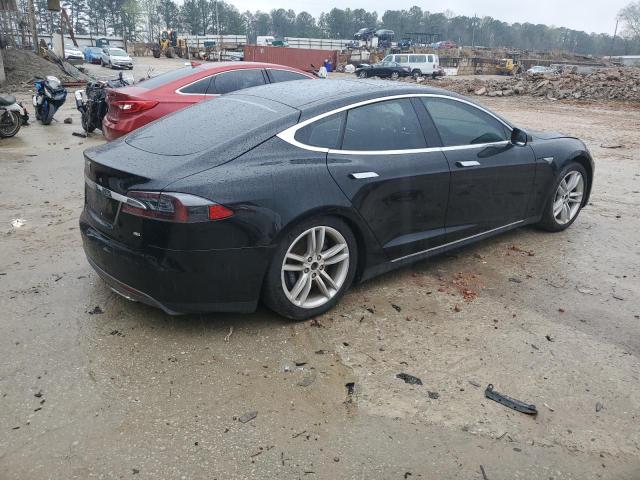 5YJSA1CN8DFP16641 - 2013 TESLA MODEL S Սև լուսանկար 3