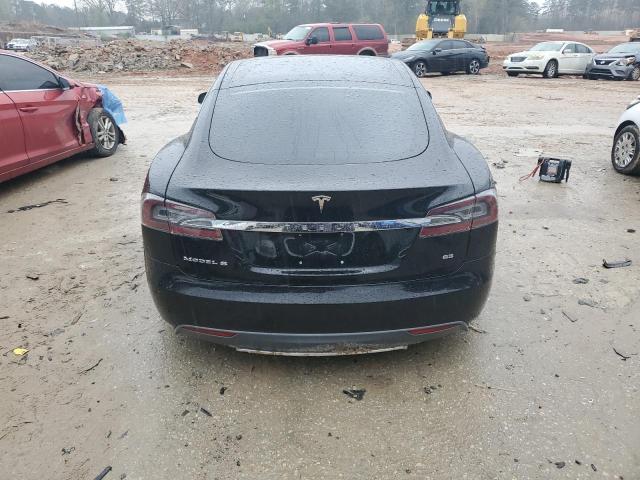 5YJSA1CN8DFP16641 - 2013 TESLA MODEL S Սև լուսանկար 6