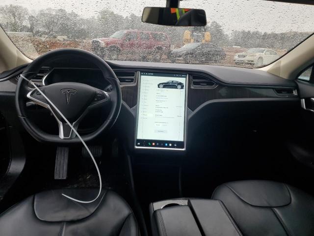5YJSA1CN8DFP16641 - 2013 TESLA MODEL S Սև լուսանկար 8