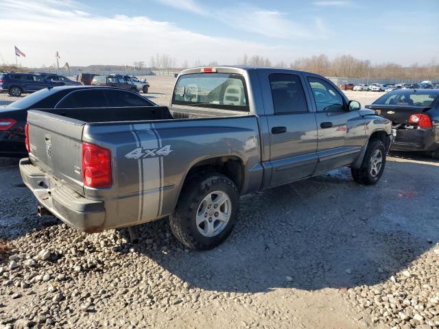 1D7HW48N16S689803 - 2006 DODGE DAKOTA QUAD SLT GRAY photo 3