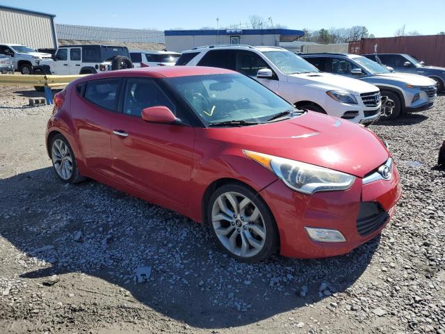 KMHTC6AD8FU219178 - 2015 HYUNDAI VELOSTER RED photo 4