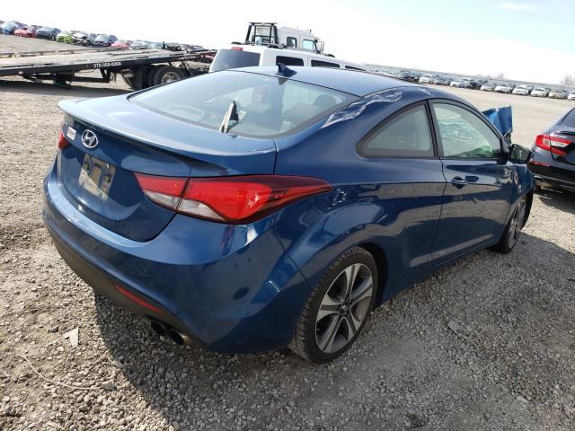 KMHDH6AH0EU024859 - 2014 HYUNDAI ELANTRA CO GS BLUE photo 3