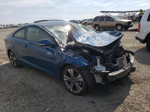 KMHDH6AH0EU024859 - 2014 HYUNDAI ELANTRA CO GS BLUE photo 4