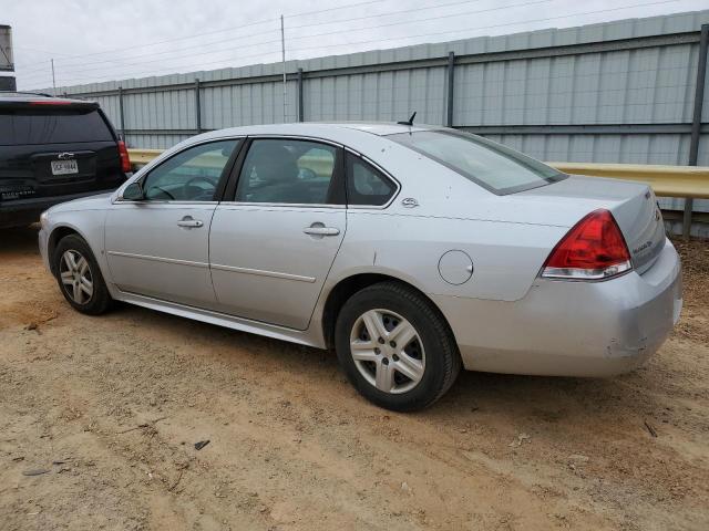 2G1WB57K691193175 - 2009 CHEVROLET IMPALA LS SILVER photo 2