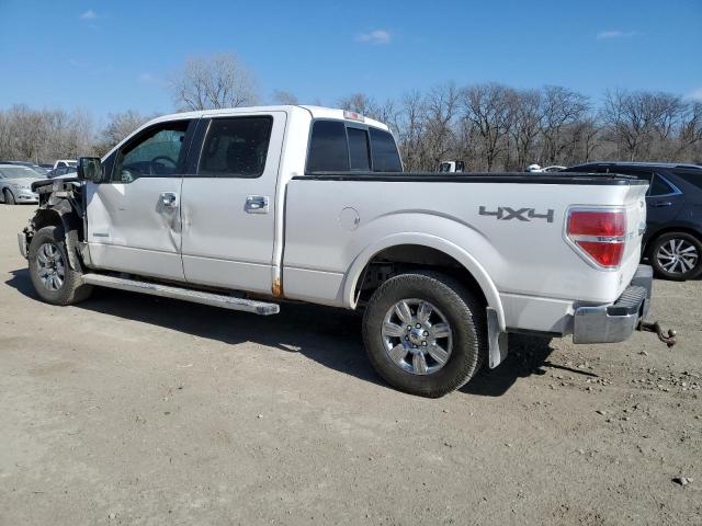 1FTFW1ET0BFC56754 - 2011 FORD F150 SUPERCREW WHITE photo 2