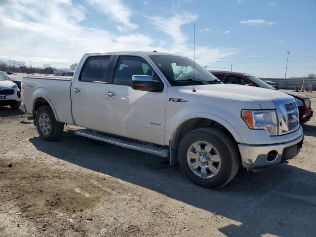 1FTFW1ET0BFC56754 - 2011 FORD F150 SUPERCREW WHITE photo 4