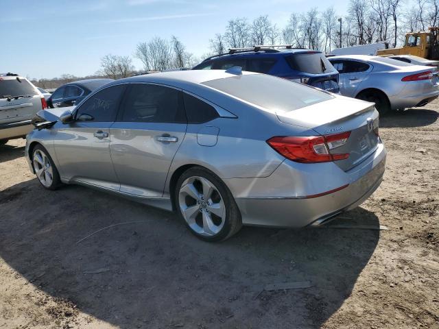 1HGCV2F90KA009652 - 2019 HONDA ACCORD TOURING SILVER photo 2