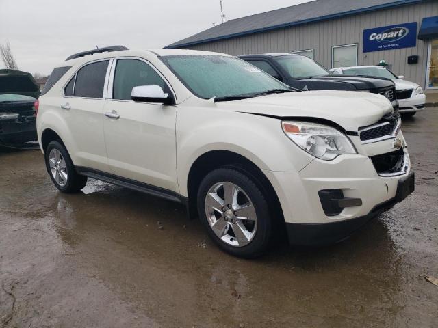 1GNALBEK9FZ145406 - 2015 CHEVROLET EQUINOX LT WHITE photo 4