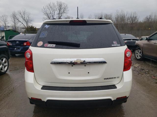 1GNALBEK9FZ145406 - 2015 CHEVROLET EQUINOX LT WHITE photo 6