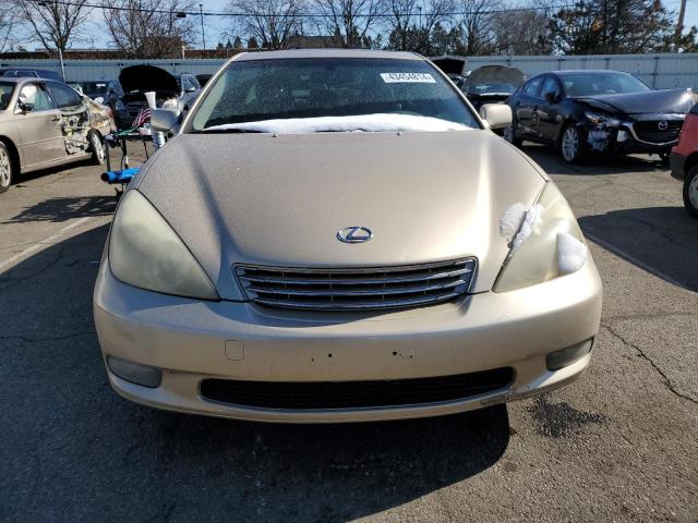 JTHBF30G935040878 - 2003 LEXUS ES 300 GOLD photo 5