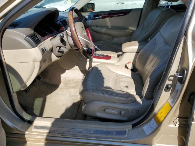 JTHBF30G935040878 - 2003 LEXUS ES 300 GOLD photo 7