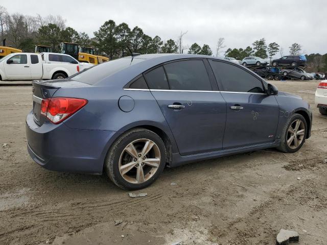 1G1PE5SB7D7274751 - 2013 CHEVROLET CRUZE LT BLUE photo 3