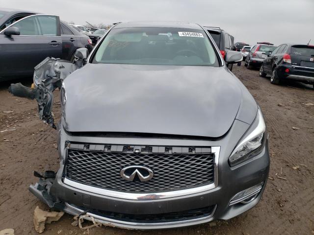 JN1BY1AP1HM740876 - 2017 INFINITI Q70 3.7 GRAY photo 5