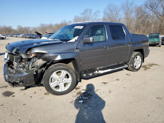 5FPYK1F59CB452712 - 2012 HONDA RIDGELINE RTL GRAY photo 1