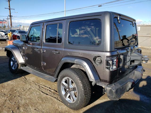1C4HJXEN0KW624877 - 2019 JEEP WRANGLER U SAHARA CHARCOAL photo 2