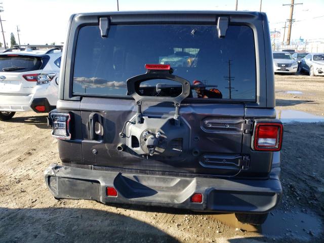 1C4HJXEN0KW624877 - 2019 JEEP WRANGLER U SAHARA CHARCOAL photo 6