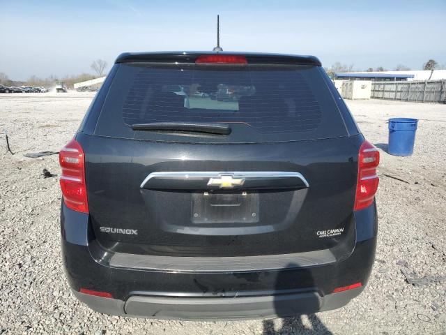 2GNALBEK8H1500061 - 2017 CHEVROLET EQUINOX LS BLACK photo 6