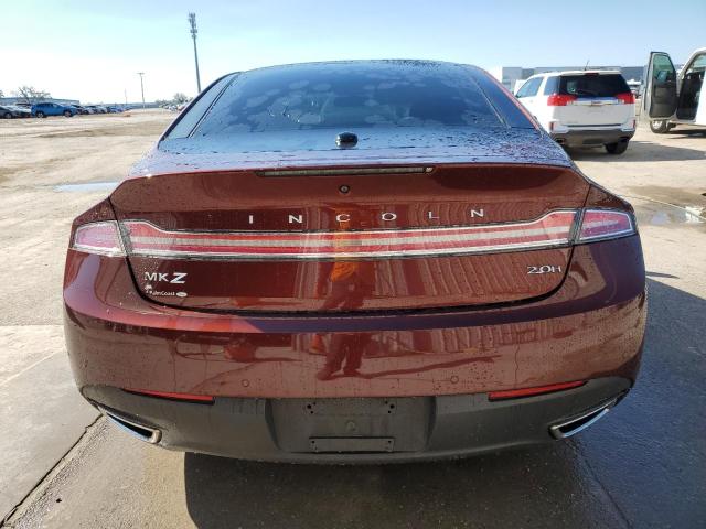 3LN6L2LU0GR628691 - 2016 LINCOLN MKZ HYBRID BROWN photo 6