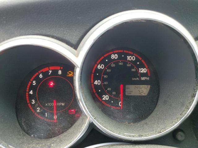 2T1KR32E45C372317 - 2005 TOYOTA COROLLA MA XR SILVER photo 9