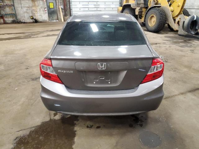 2HGFB2F48CH043237 - 2012 HONDA CIVIC LX BROWN photo 6