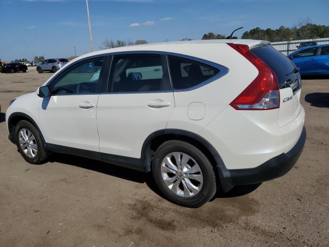 5J6RM4H54EL114733 - 2014 HONDA CR-V EX WHITE photo 2